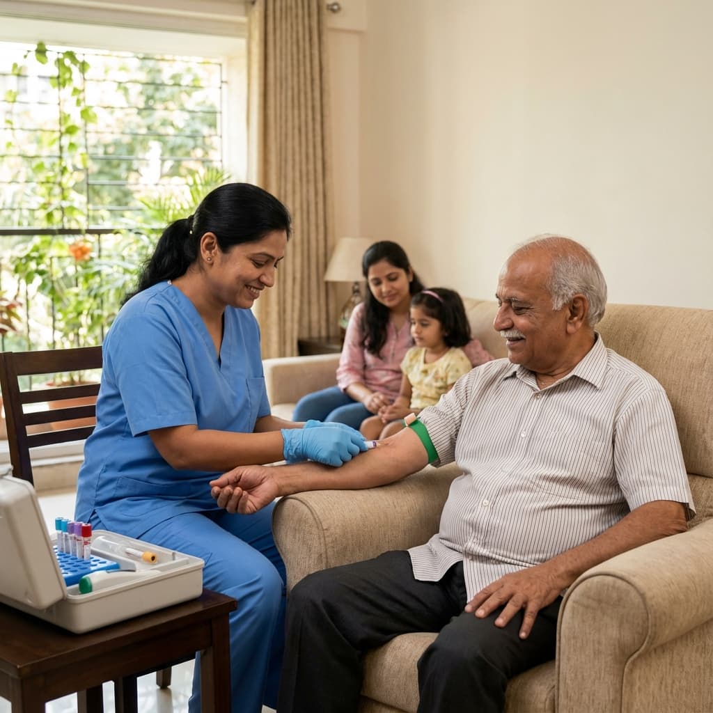 Home sample collection service